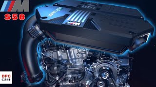 2021 BMW M3 and M4 S58 Engine [upl. by Adiasteb]