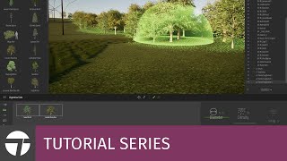 Twinmotion 2020 Tutorial  Vegetation tools [upl. by Eppes]