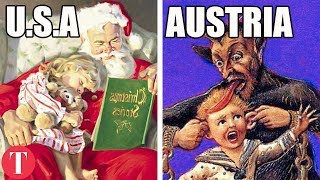 10 WEIRD Holiday Traditions From Around The World [upl. by Onit901]