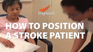 How To Position A Stroke Patient [upl. by Blight]