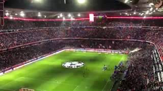 SI SENOR BOBBY FIRMINO SONG BEFORE KICK OFF AT THE ALLIANZ ARENA  Liverpool FC Chants [upl. by Natanoy]