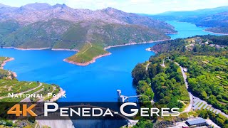 PENEDA GERES National Park 🇵🇹 Drone Aerial 4K  Gerês PORTUGAL [upl. by Caniff]