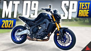 2021 Yamaha MT09 SP Test Ride [upl. by Jacquet]