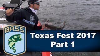 Bassmaster Elite Texas Fest 2017 Part 1 [upl. by Hsirk]