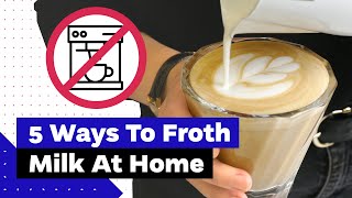 How To Froth Milk At Home Best Milk Frothers Review [upl. by Rednasela767]