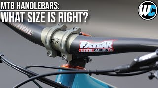 MTB Handlebars What Width Is Right For You [upl. by Eelrebmik]