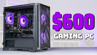 How to Build a Budget Gaming PC for 600 [upl. by Nylorac397]