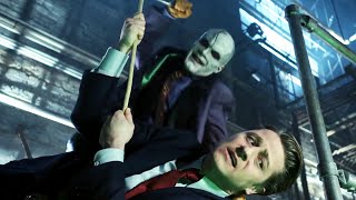 Gotham S05E12  Batman saves Jim Gordon and his daughter from Joker [upl. by Haym]