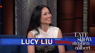 Lucy Liu Has Been Playing Accordion Under An Alias [upl. by Assirrem]