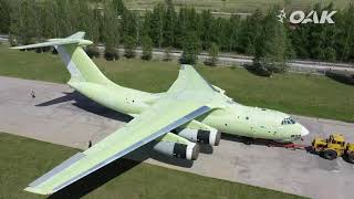 Russia assembles its first IL76MD90A Heavy Transport Aircraft [upl. by Mariele]