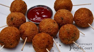 Potato Lollipop Recipe Quick Snacks Recipe Potato Recipes [upl. by Sara-Ann]