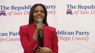 Candace Owens speaks to crowd of over 2000 at San Diego County Republican event [upl. by Aruat]