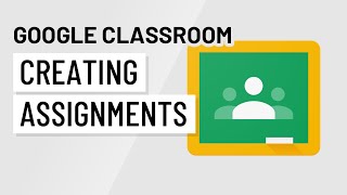 Google Classroom Creating Assignments [upl. by Soracco662]