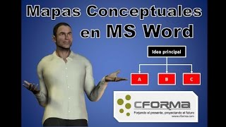 Cómo hacer Mapas Conceptuales en Word [upl. by Britte690]