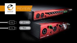 Focusrite Clarett 2Pre amp 8Pre USB Audio Interfaces  Expert Review [upl. by Aiclid]