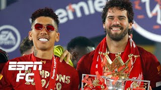 Roberto Firmino talks Liverpool title goal celebrations amp relationship with Jurgen Klopp  ESPN FC [upl. by Brey]