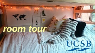 💫 college dorm tour UCSB 💫 [upl. by Marina]