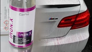 Decontamination Product Series C2  CarPro Iron X [upl. by Melodie]