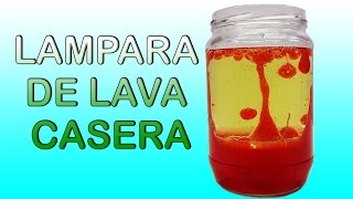 Como Hacer Una Lámpara De Lava Casera Fácil  FunKeep [upl. by Conti292]