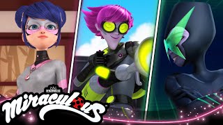 MIRACULOUS  🐞 AKUMATIZADOS 4 😈  Las Aventuras de Ladybug [upl. by Elletsirhc]