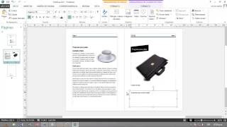 Como hacer un diptico con Publisher 2013 [upl. by Skyla]