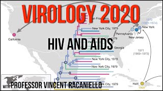 Virology Lectures 2020 24 HIV and AIDS [upl. by Nas682]