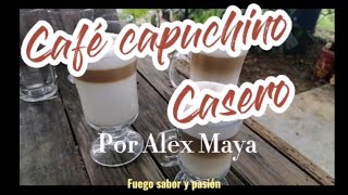 Café capuchino casero [upl. by Hephzibah]