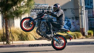 2021 Yamaha MT09 Review  MC Commute [upl. by Sanborne606]