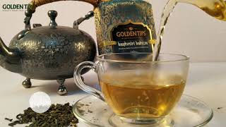 How to make Traditional Kashmiri Kahwa Tea  Kashmiri Kahwa Tea Recipe  Golden Tips Tea [upl. by Marcy]