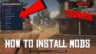 How To Install amp Use RDR2 Mods God Mode Unlimited Money Ammo amp Stamina [upl. by Chita]