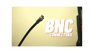 How to install BNC connectors CCTV BNCRG59CAMERA [upl. by Mohkos]