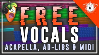 FREE Acapella and Vocals For You Download NOW [upl. by Natlus224]