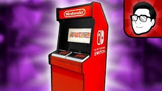 FullSize Nintendo Switch Arcade Cabinet Dock  DIY [upl. by Inoek543]