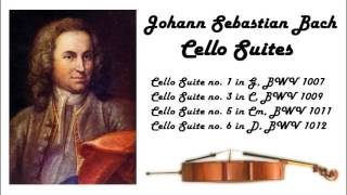 Johann Sebastian Bach  Cello suites in 432 Hz great for reading or studying [upl. by Asilat]