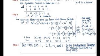 Algebra 2 56 The Fundamental Theorem of Algebra [upl. by Asiuqram107]