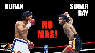 Sugar Ray Leonard vs Duran 2  No Mas Explained Fight Breakdown [upl. by Jacie]