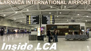 Inside LCA Larnaca International Airport ᴴᴰ [upl. by Wittie]