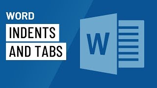 Word Indents and Tabs [upl. by Takakura]