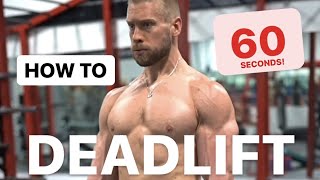 How to Deadlift 5 Simple Steps [upl. by Kacey27]