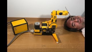 Small affordable 6DoF 3D printed robotic arm [upl. by Ssor]