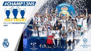 🏆 UEFA CHAMPIONS LEAGUE WINNERS 2018  Full celebrations [upl. by Inez]