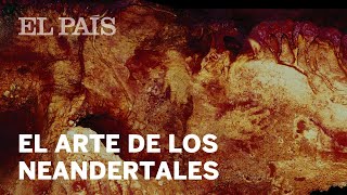 La obra de arte más antigua la hizo un neandertal  Materia [upl. by Kifar]