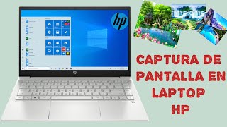 como hacer capturas de pantalla en laptop HP [upl. by Stefanie]