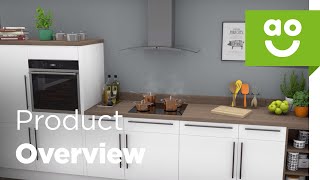 Zanussi Electric Hob ZITN644K Product Overview  aocom [upl. by Erialcyram]