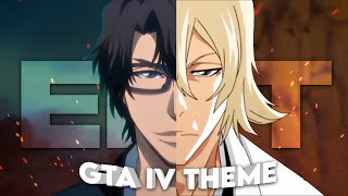 Aizen x Urahara  GTA IV Theme Edit [upl. by Rehpotsrihc800]